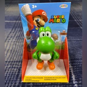 Jackks Super Mario 2.5” Collectible Figure - Yoshi